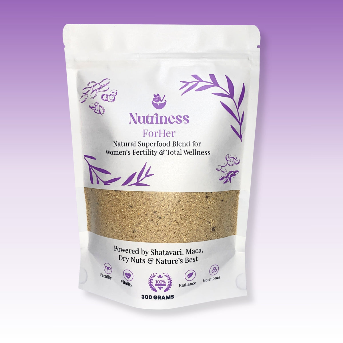 Nutriness ForHer - Radiance & Resilience — Powered by Shatavari, Maca, Dry Nuts & Nature’s Best